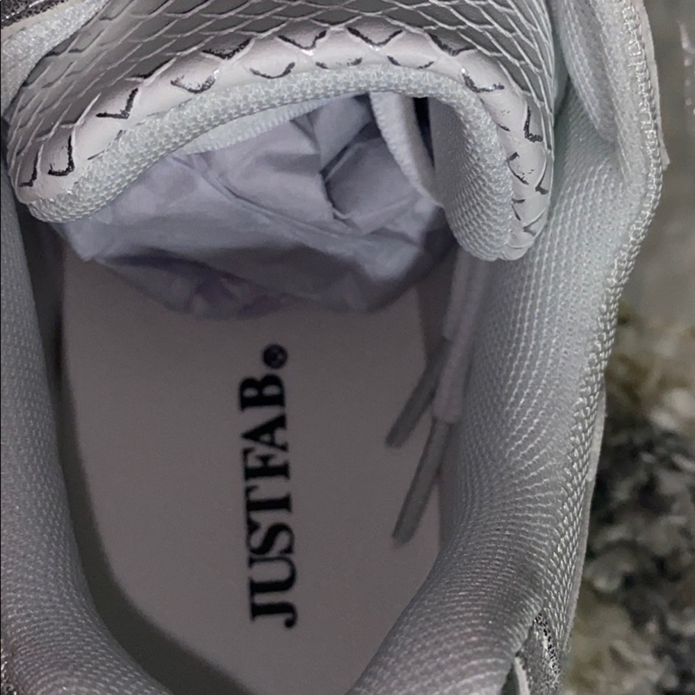 White Tennis Shoes - Picture 6 of 8